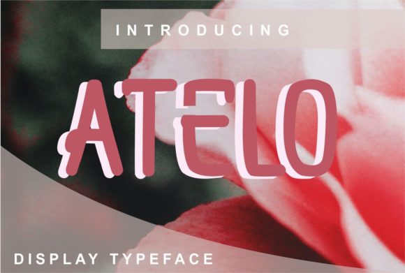 Atelo: A Versatile Display Font