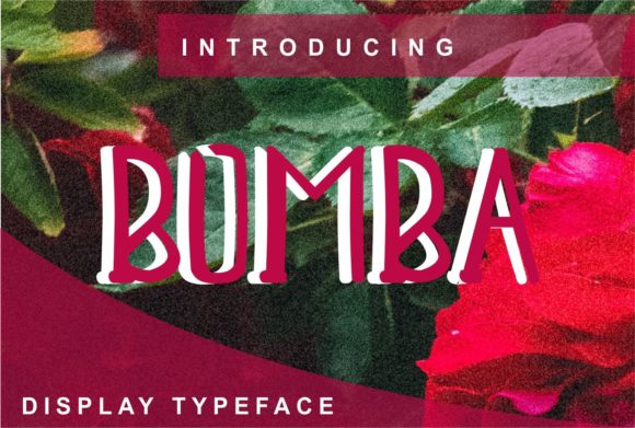 Bomba: A Clean Display Font