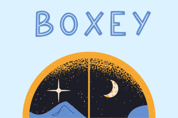 Boxey: A Creative Display Font