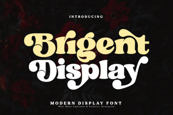 Brigent: Bold Display Font for Creative Design