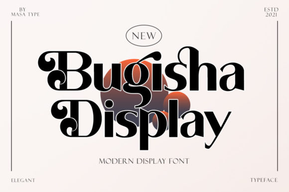 Bugisha: A Bold Display Font for Web Design