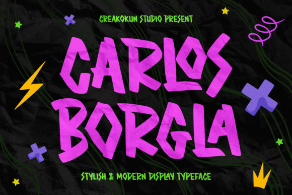 Carlos Borgla: A Bold Font for Business