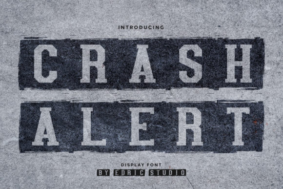 Crash Alert Font for Business