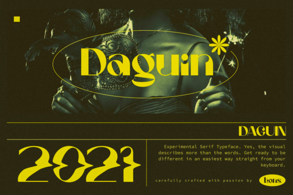 Daguin: A Bold Display Font