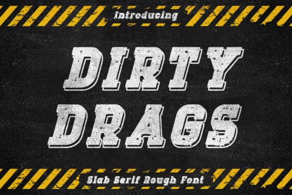 Dirty Drags Font for Bold Branding