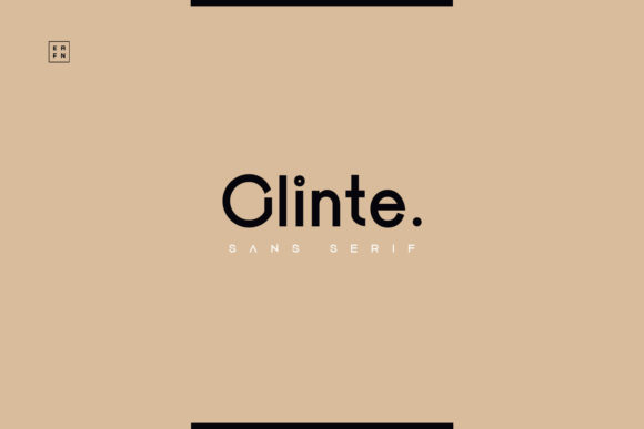 Glinte: A Modern Typeface for Editorial Design