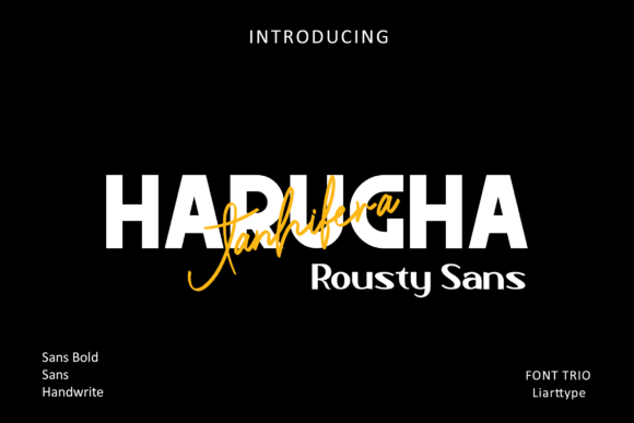 Harugha Jhanifera: A Font That Elevates Your Brand
