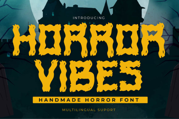 Horror Vibes Font for Creators