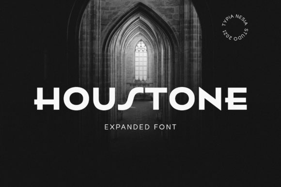 Houstone: A Bold Typeface for Editorial Design
