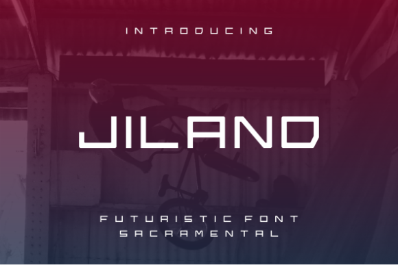 Jiland: A Modern Display Font for Creative Projects