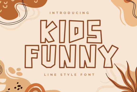 Kids Funny: A Fun Font for Campaign Design