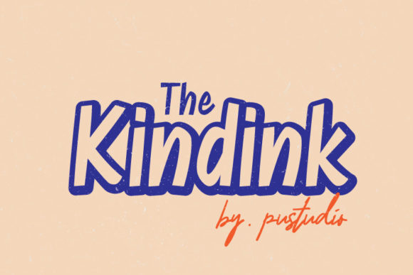 Kindink: A Retro Display Font for Modern Marketing