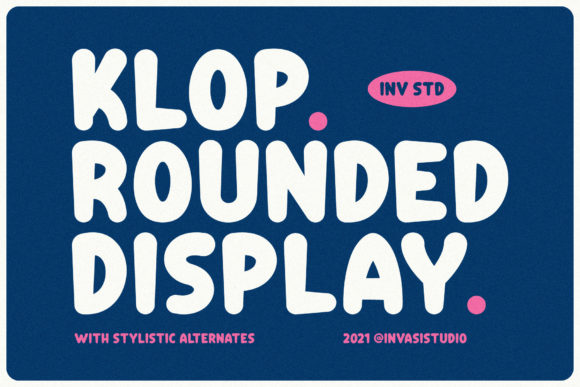 Klop: A Friendly Display Font