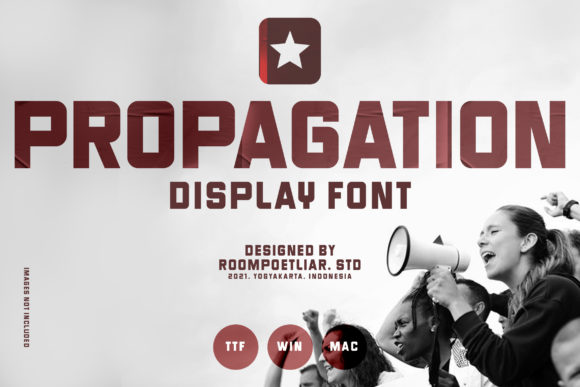 Propagation: A Bold Font for Creative Makers