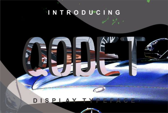 Qodet: A Font for Elegant Design