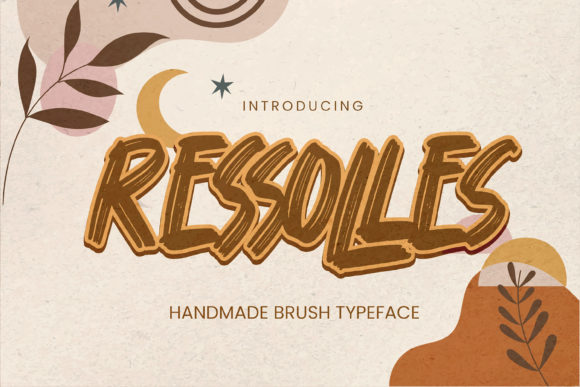 Ressolles: A Bold Display Font for Web Design