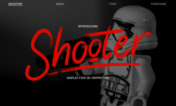 Shooter Font: Bold & Professional