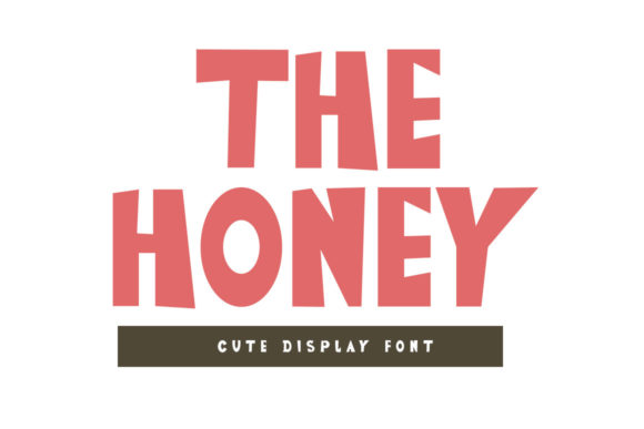 The Honey: A Sweet Display Font
