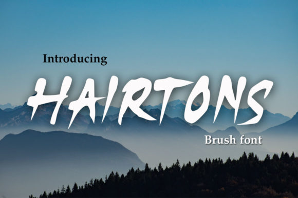Use Hairtons for Bold Web Typography